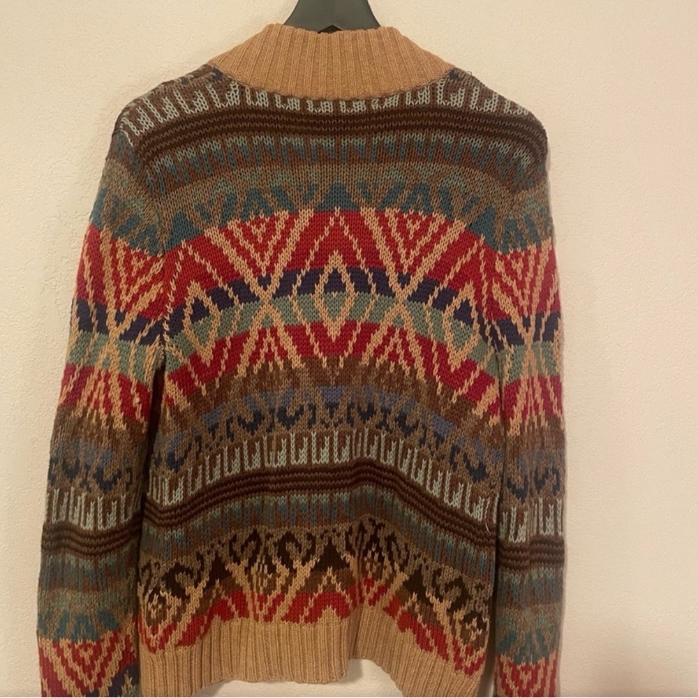 Multicolor Patterned Women's Cardigan - Picture 3 of 4